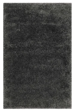 Esprit Teppich Dunkelgrau meliert Hochflor 