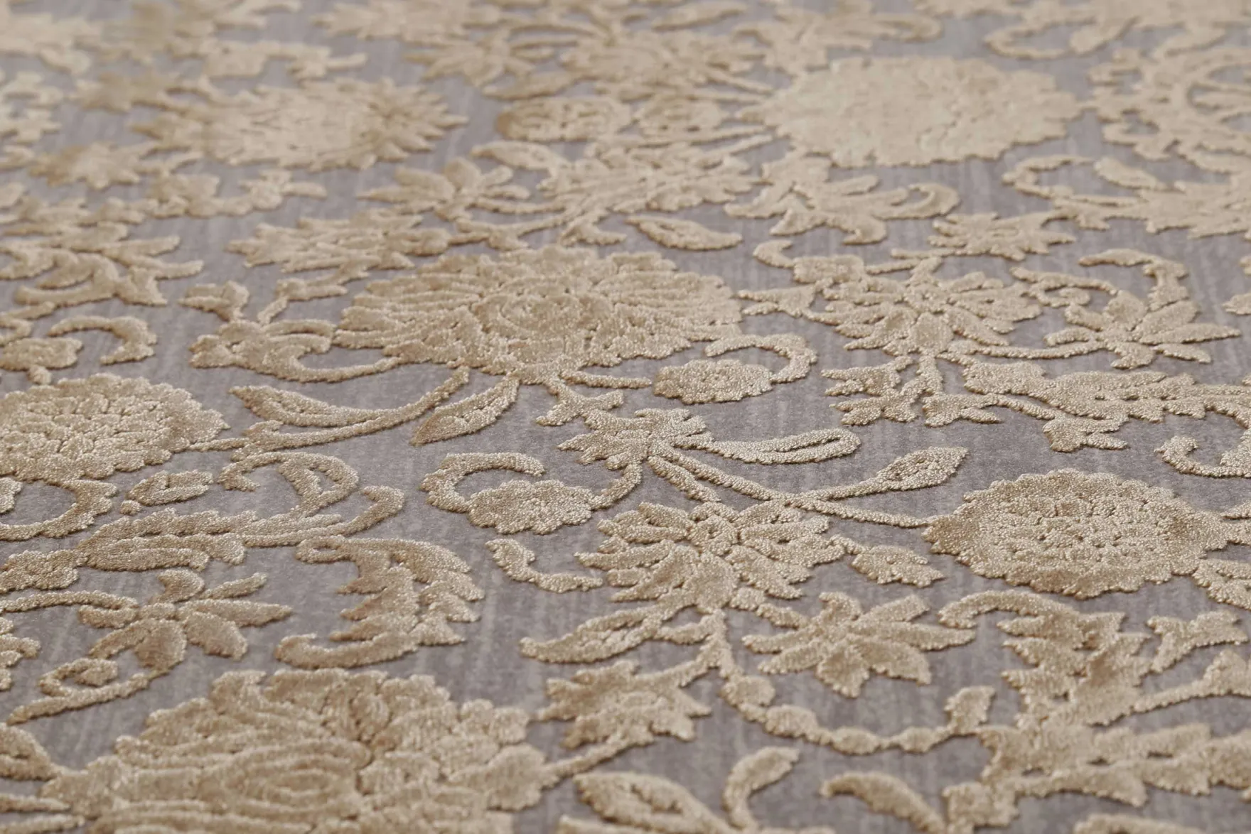 Esprit Teppich Gold Grau Vintage "Florida"