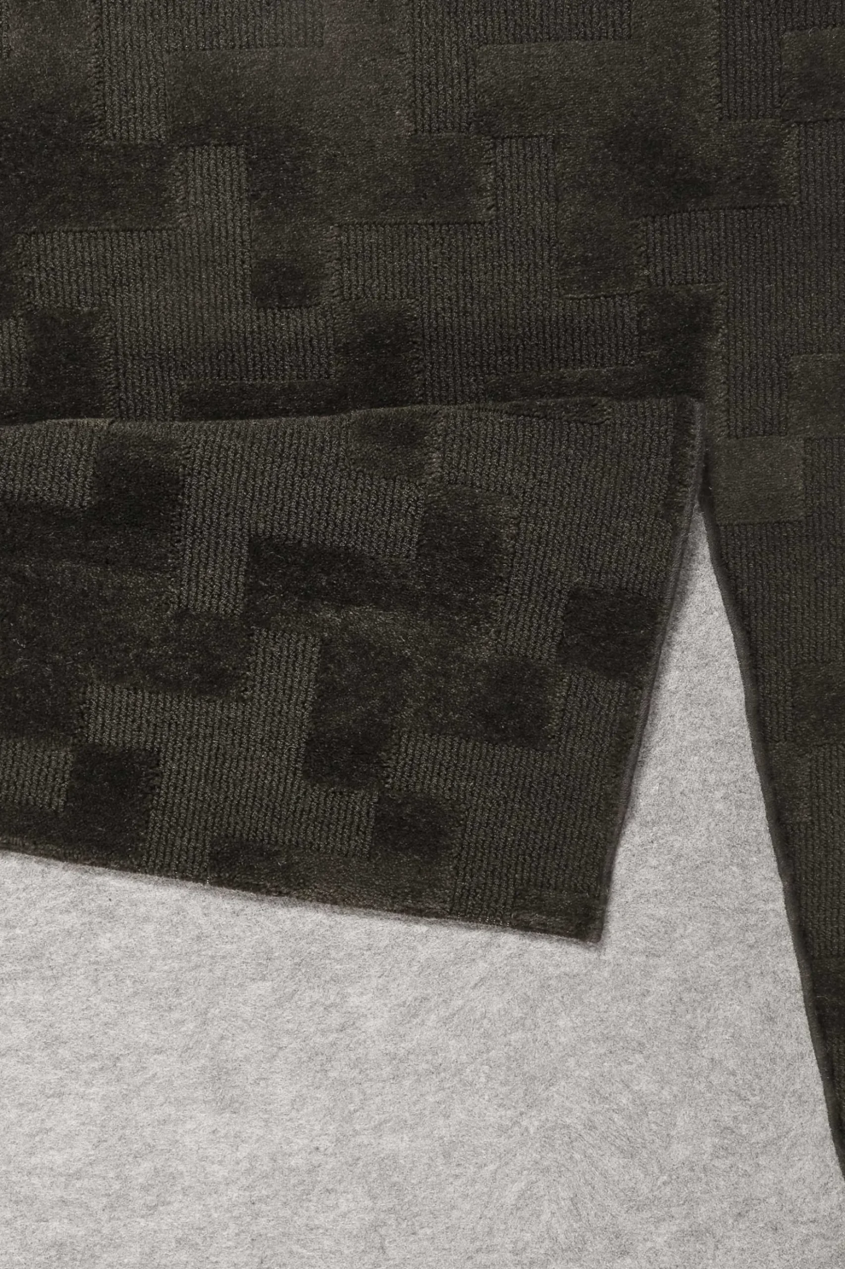 Esprit Teppich Grau Anthrazit aus Wolle "Craft"