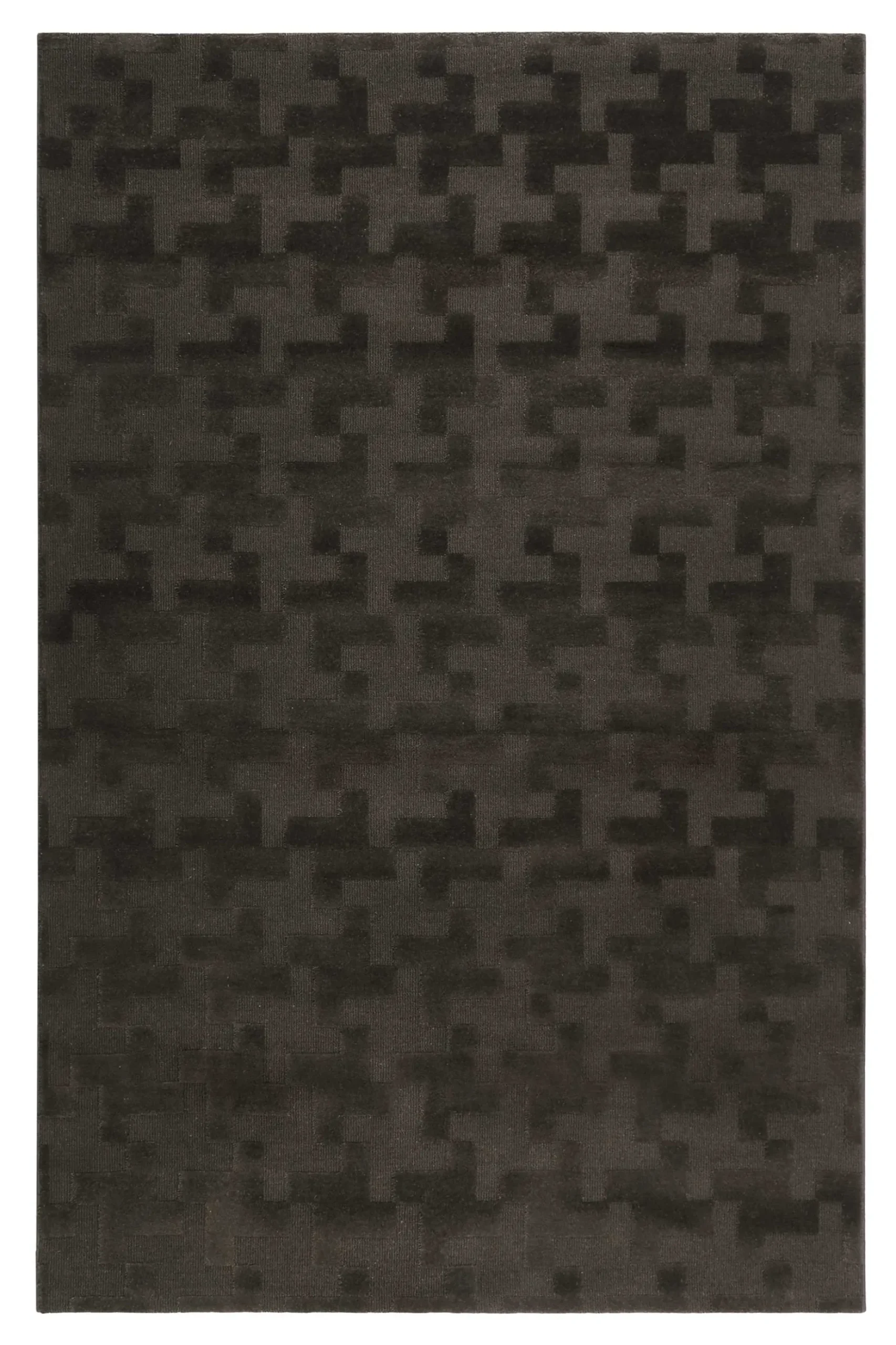 Esprit Teppich Grau Anthrazit aus Wolle "Craft"