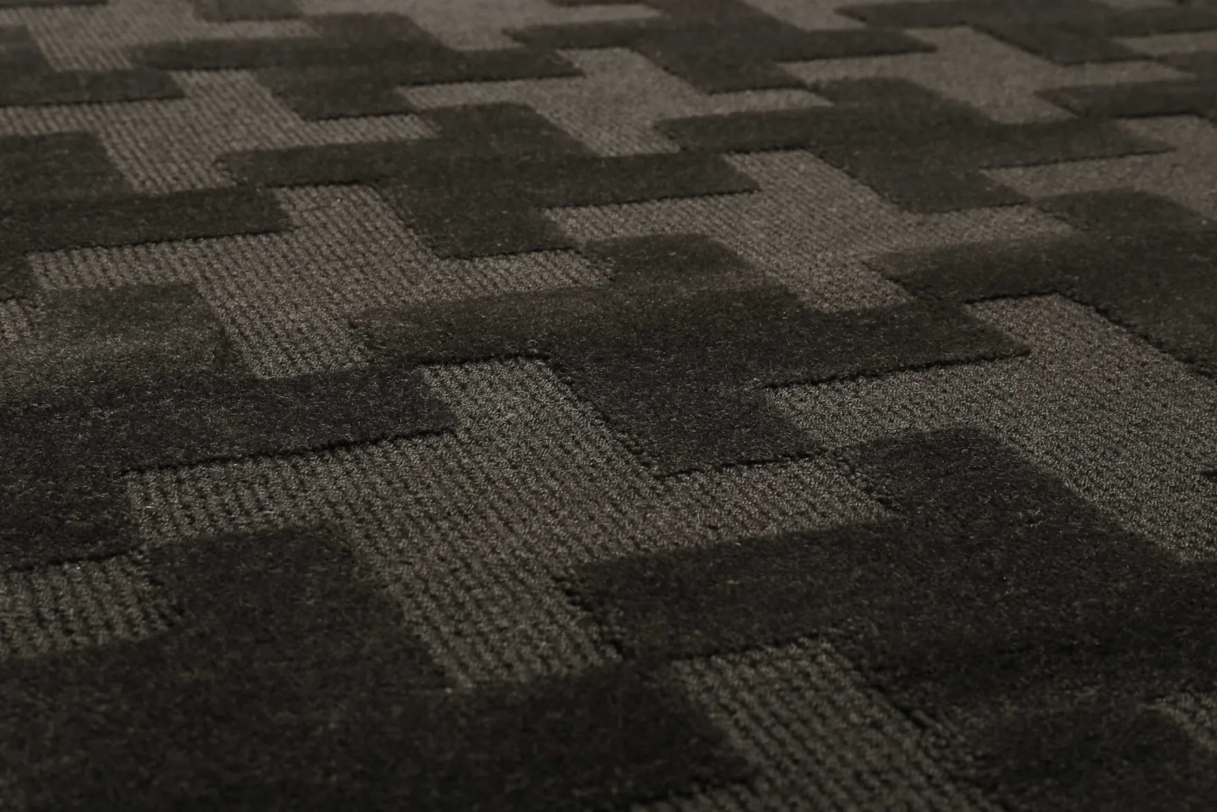 Esprit Teppich Grau Anthrazit aus Wolle "Craft"