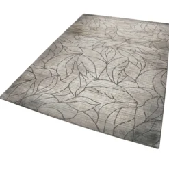 Esprit Teppich Grau Beige Vintage Kurzflor