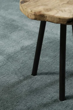 Esprit Teppich Grau Grün Hochflor 