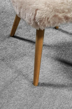 Esprit Teppich Grau Kurzflor soft und weich