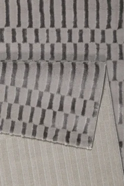 Esprit Teppich Grau Kurzflor "Linn"