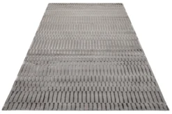 Esprit Teppich Grau Kurzflor 