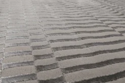 Esprit Teppich Grau Kurzflor 