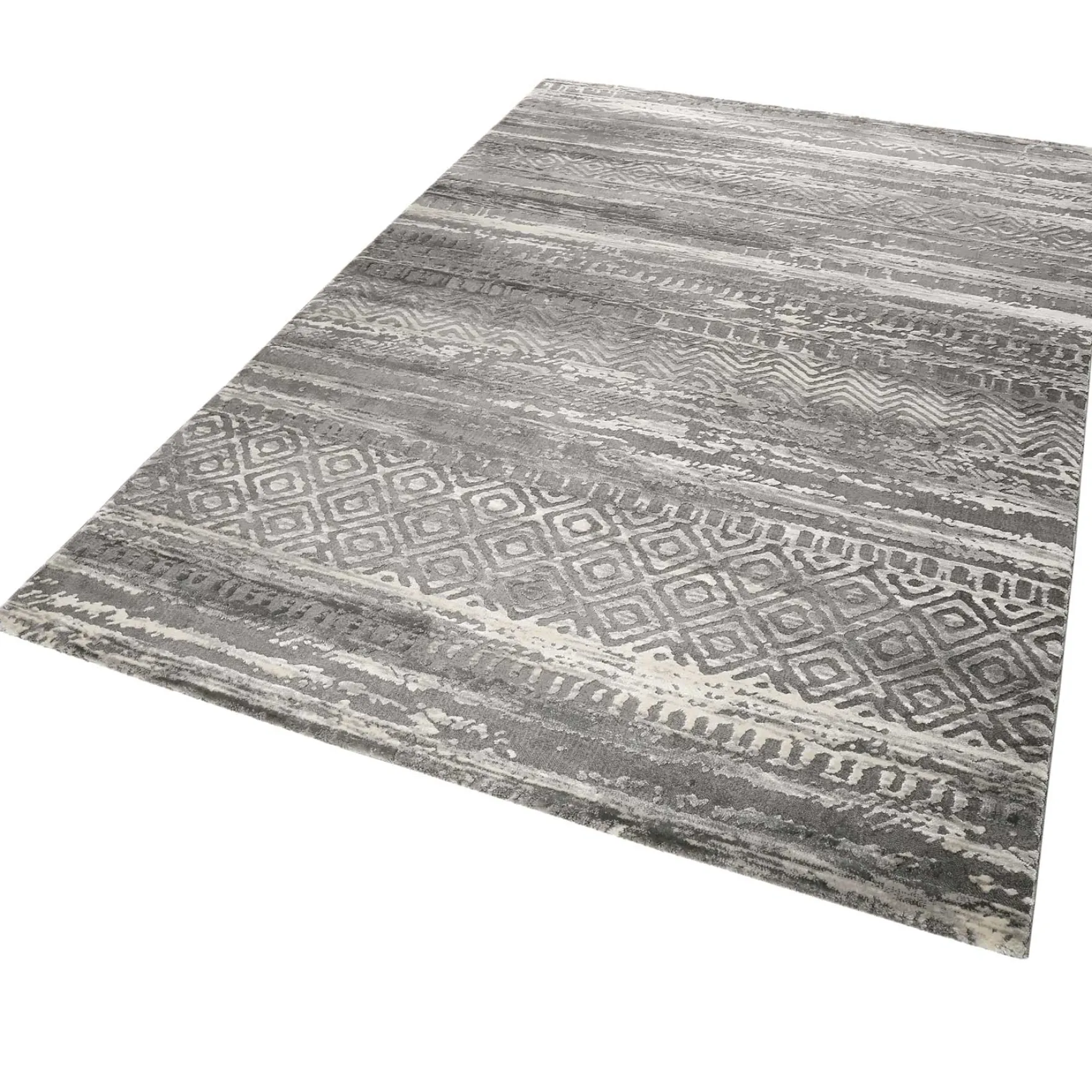 Esprit Teppich Grau Kurzflor "Makai"