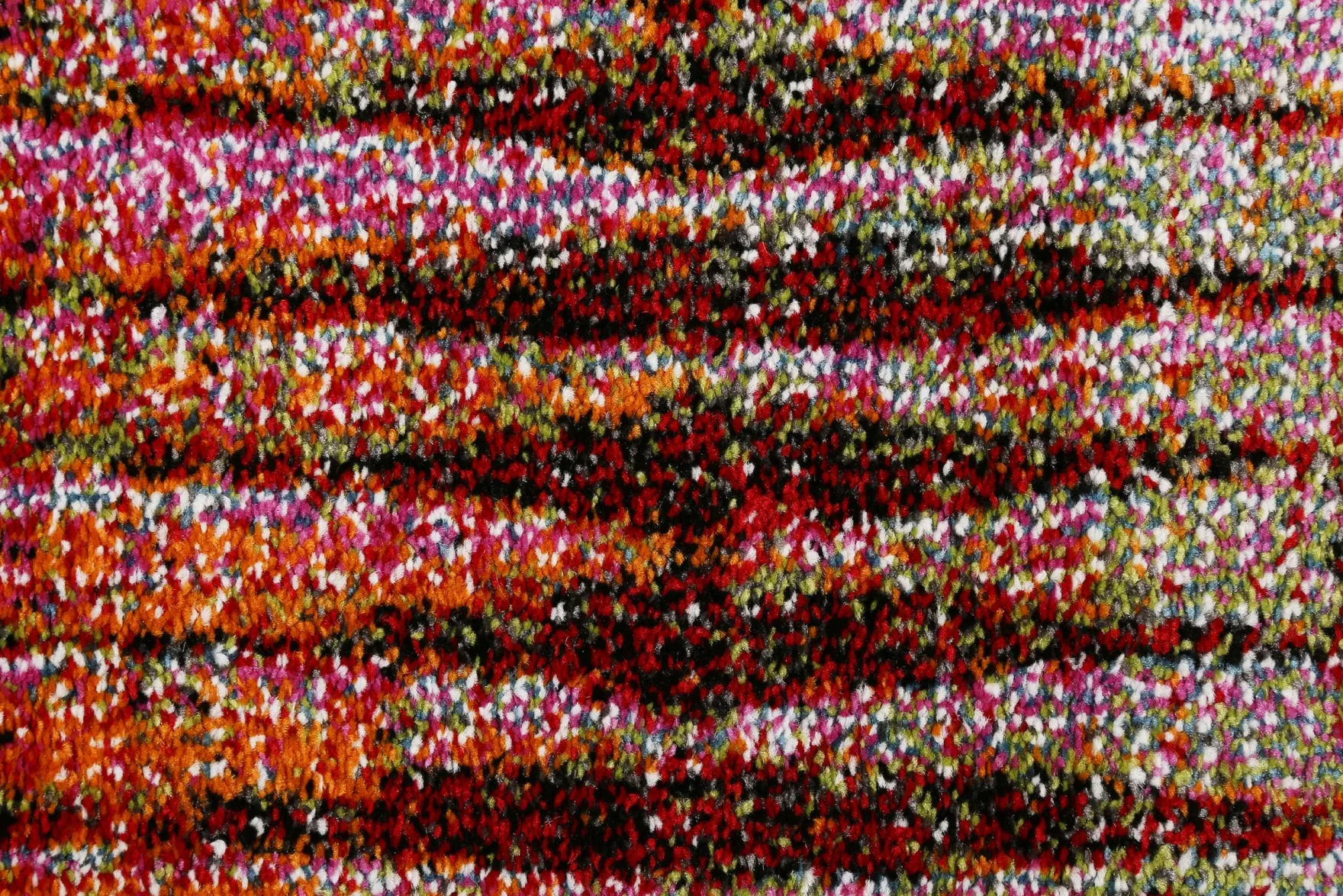 Esprit Teppich Grau Pink Orange Grün Kurzflor "OceanView"