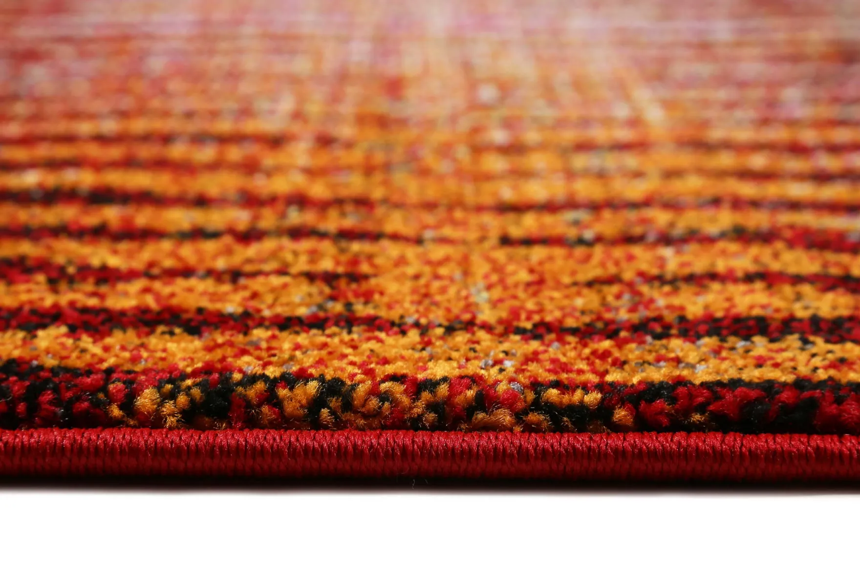 Esprit Teppich Grau Pink Orange Grün Kurzflor "OceanView"