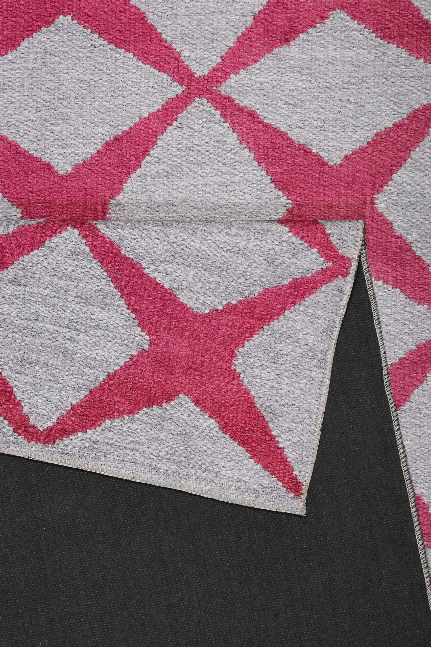 Esprit Teppich Grau Rot "Caledon"
