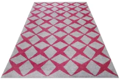 Esprit Teppich Grau Rot