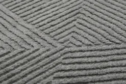 Esprit Teppich Grau Taupe Kurzflor "Velvet Groove"
