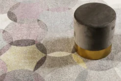 Esprit Teppich Grau Taupe Rosa "Modernina"