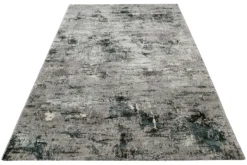 Esprit Teppich Grau Türkis Kurzflor