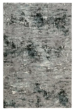 Esprit Teppich Grau Türkis Kurzflor