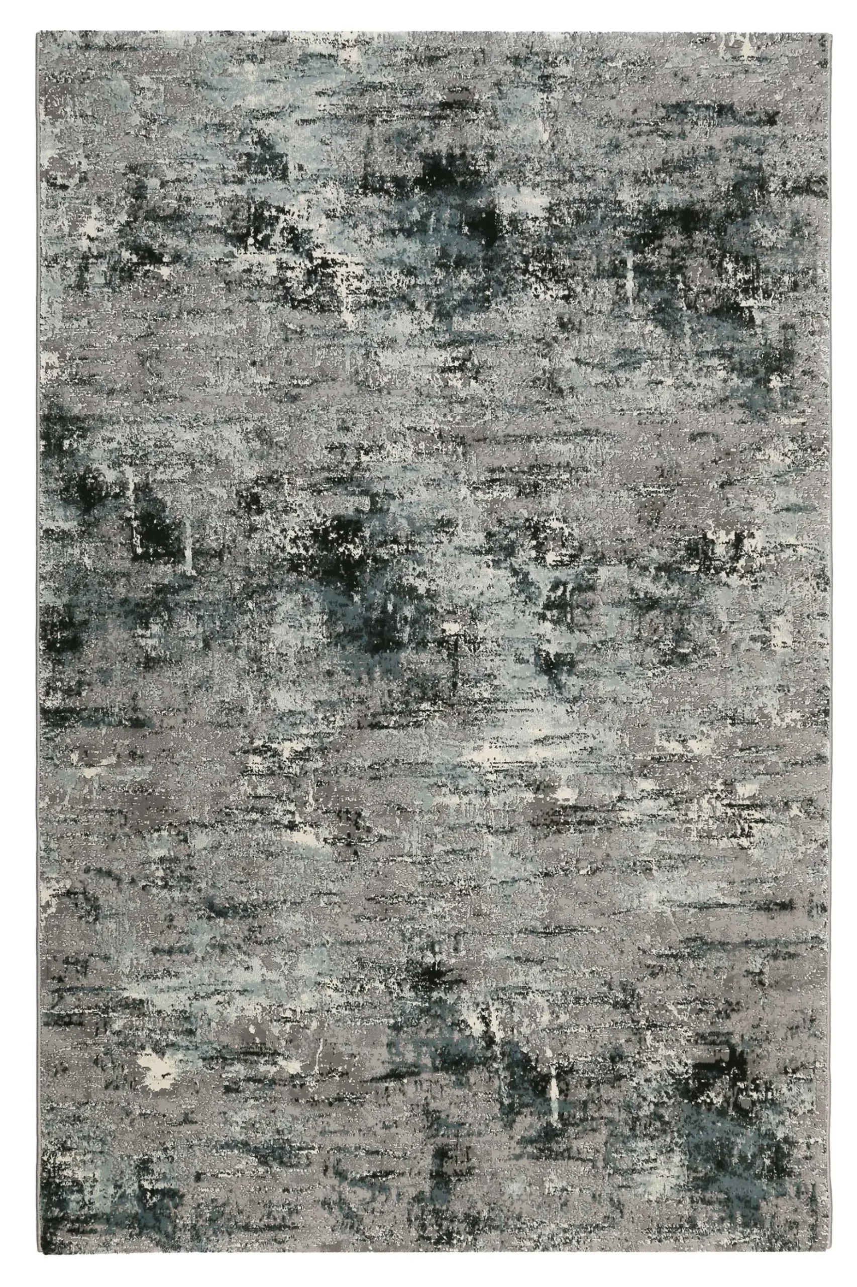 Esprit Teppich Grau Türkis Kurzflor "Vintage Feels"