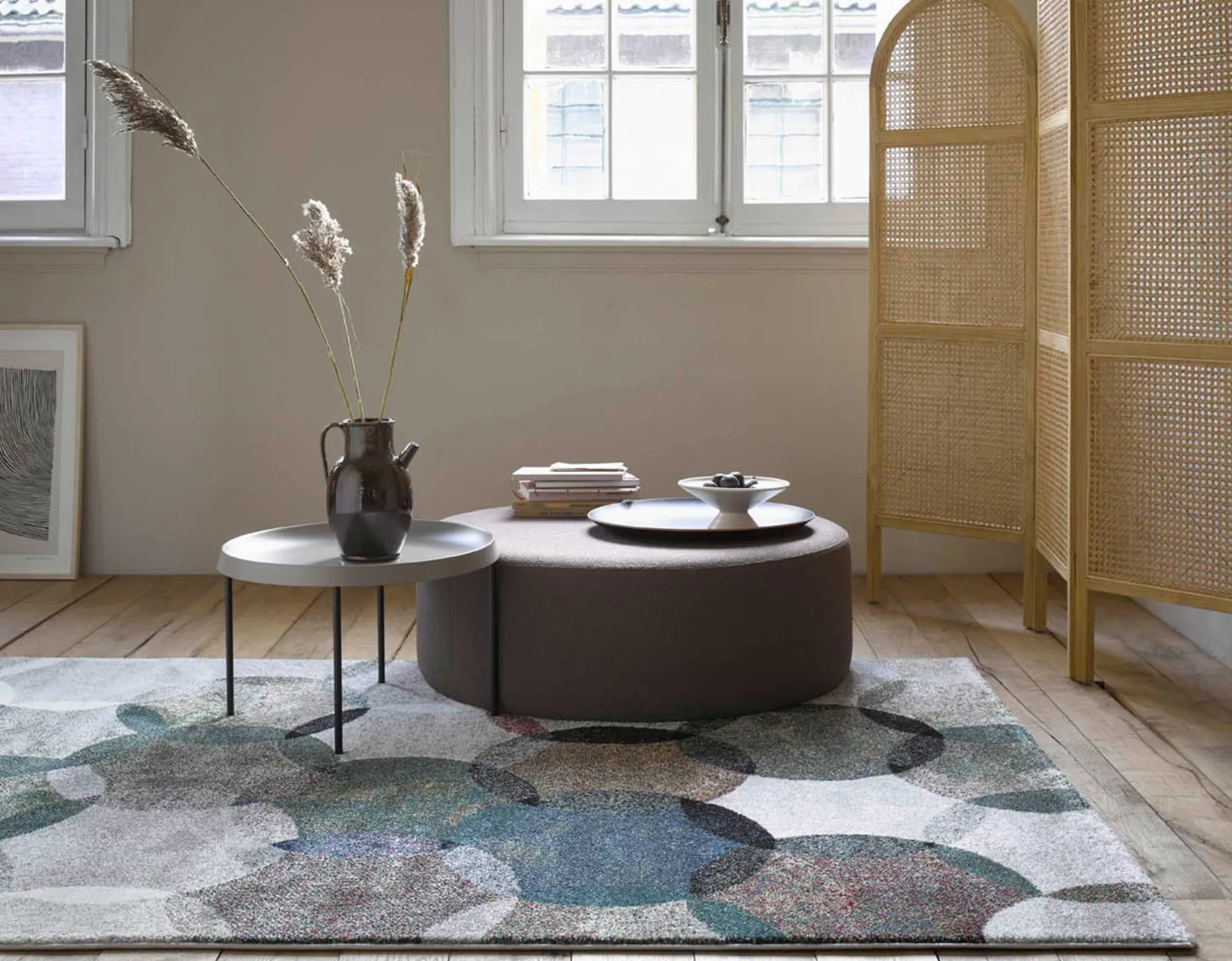 Esprit Teppich Grün Grau "Modernina"
