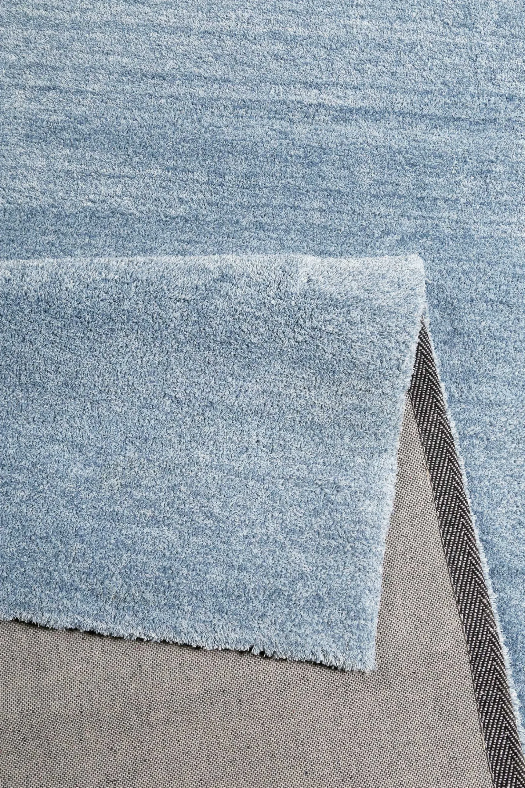 Esprit Teppich Hellblau meliert Hochflor "Loft"
