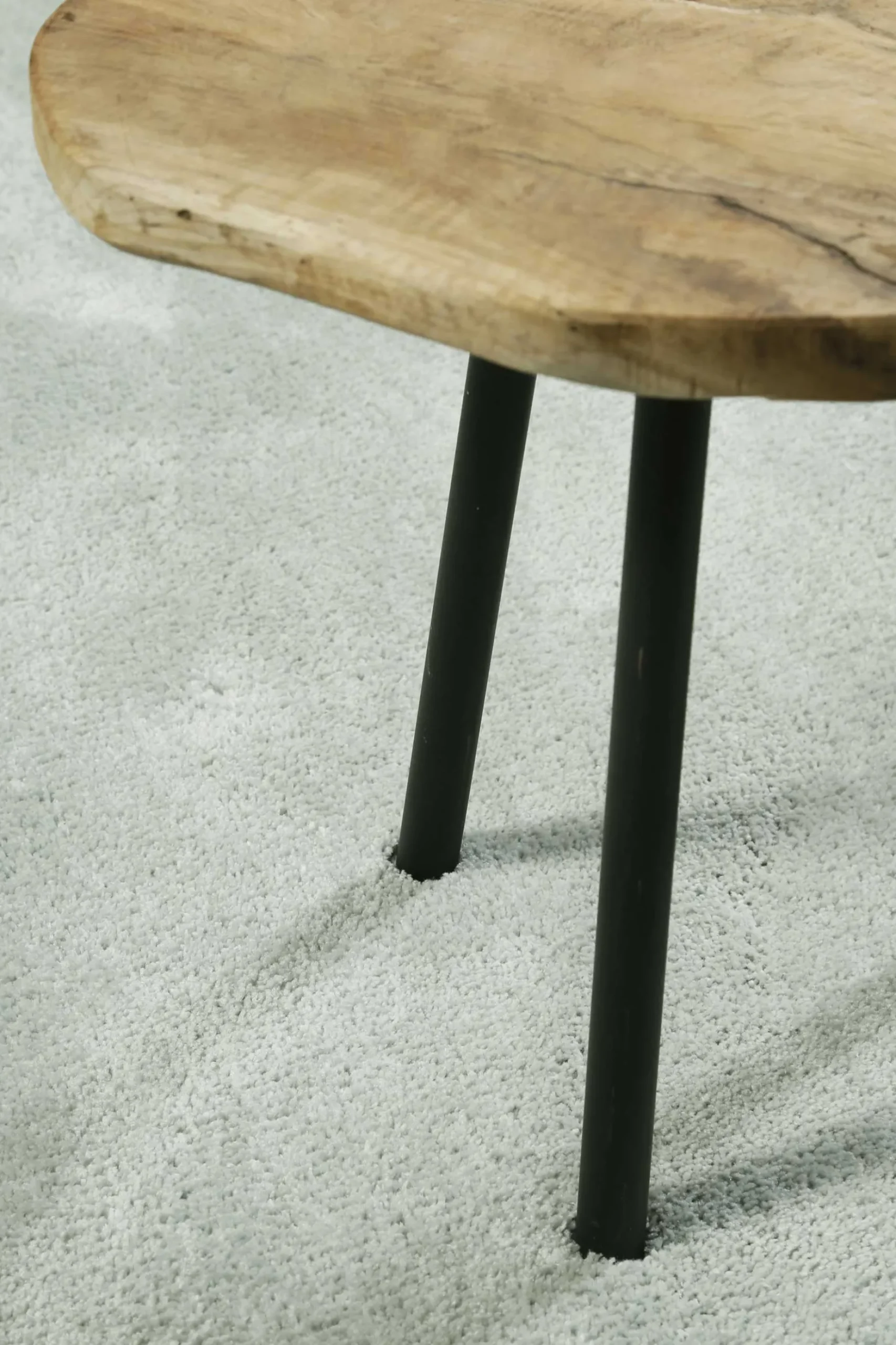 Esprit Teppich Hellgrau Grün Hochflor "Relaxx"