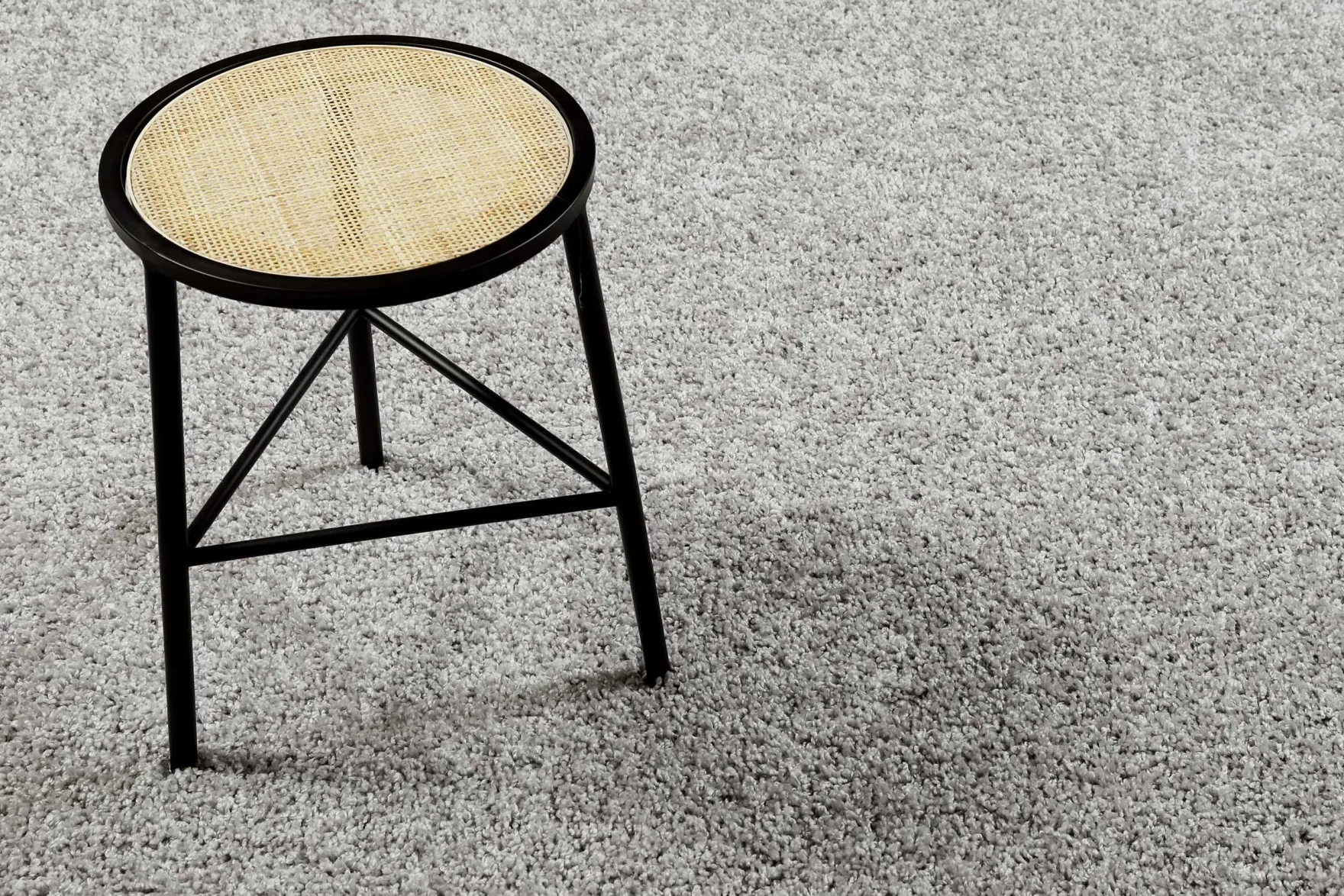 Esprit Teppich Hellgrau Hochflor "#Whisper Shag"