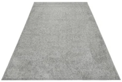 Esprit Teppich Hellgrau Hochflor