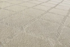 Esprit Teppich In & Outdoor Beige Grau "Rhomb"