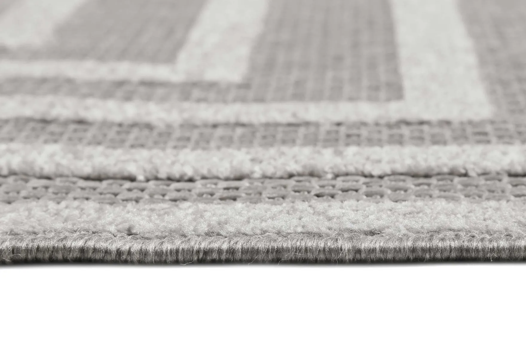 Esprit Teppich In- und Outdoor Grau Silber "Carolina"