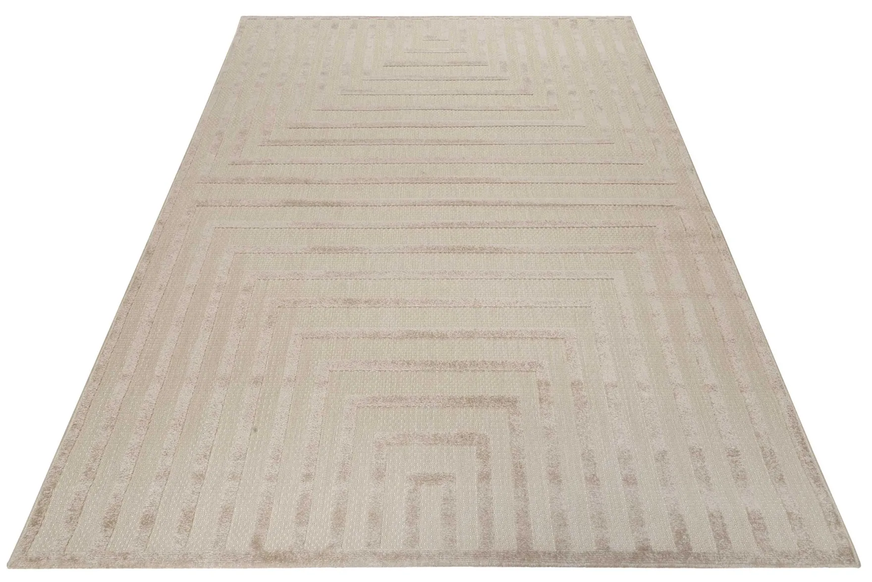 Esprit Teppich In- und Outdoor Beige Sand "Carolina"