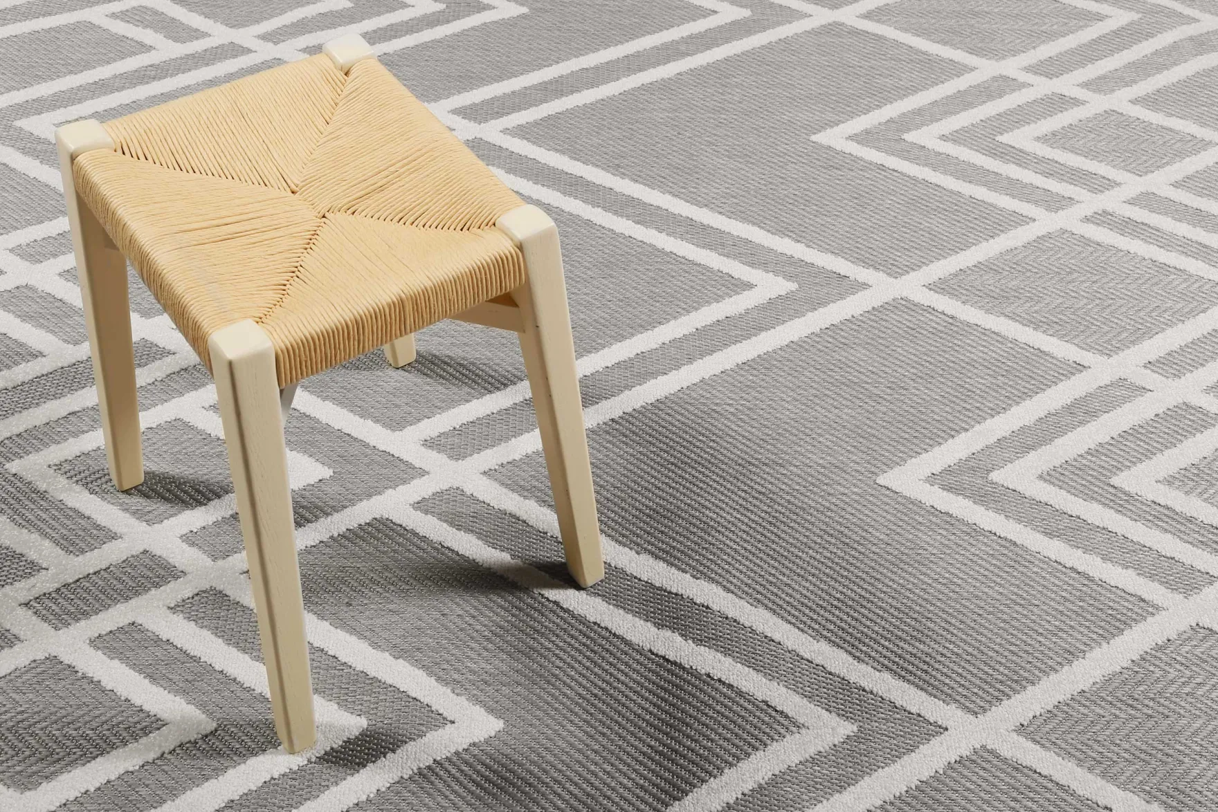 Esprit Teppich In- und Outdoor Grau "Rave"