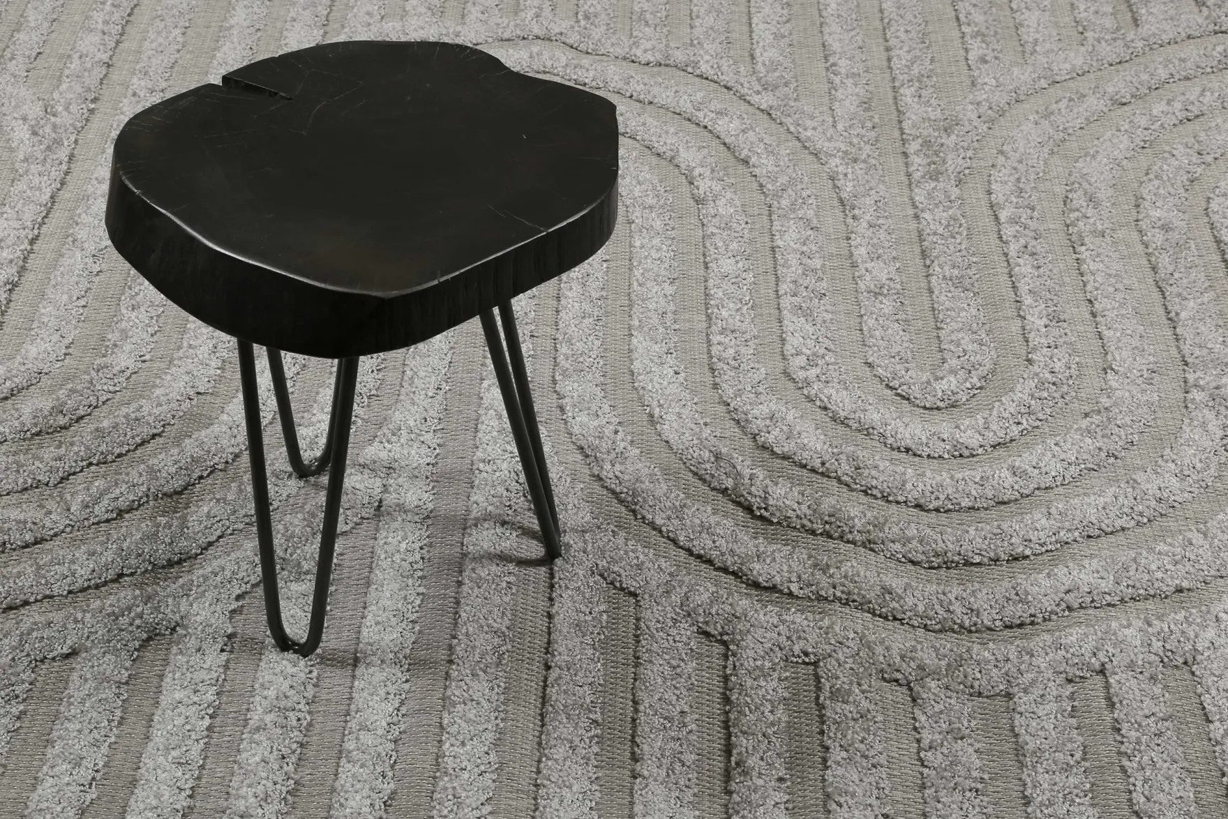 Esprit Teppich In- und Outdoor Grau "Miles"