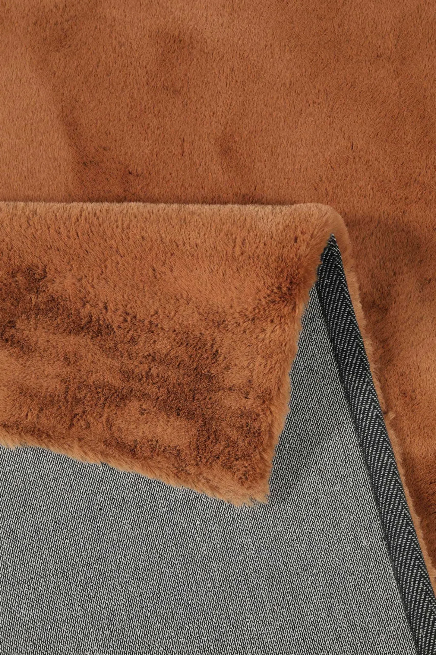 Esprit Teppich Kupfer Rot und sehr flauschig Hochflor "Alice"