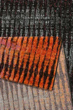 Esprit Teppich Orange Grau Bunt Kurzflor "OceanView"