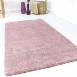 Esprit Teppich pastell Rosa Hochflor "Loft"