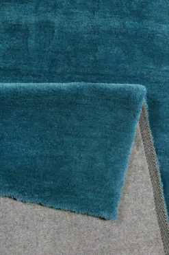 Esprit Teppich Petrol Hochflor