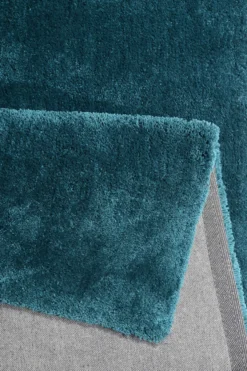 Esprit Teppich Petrol Hochflor