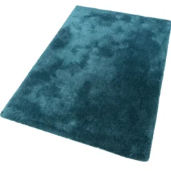 Esprit Teppich Petrol Hochflor
