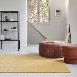 Esprit Teppich Pfirsich Kurzflor 
