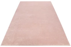 Esprit Teppich Rosa Kurzflor soft und weich "Campus"