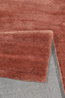 Esprit Teppich Rot Braun Hochflor 