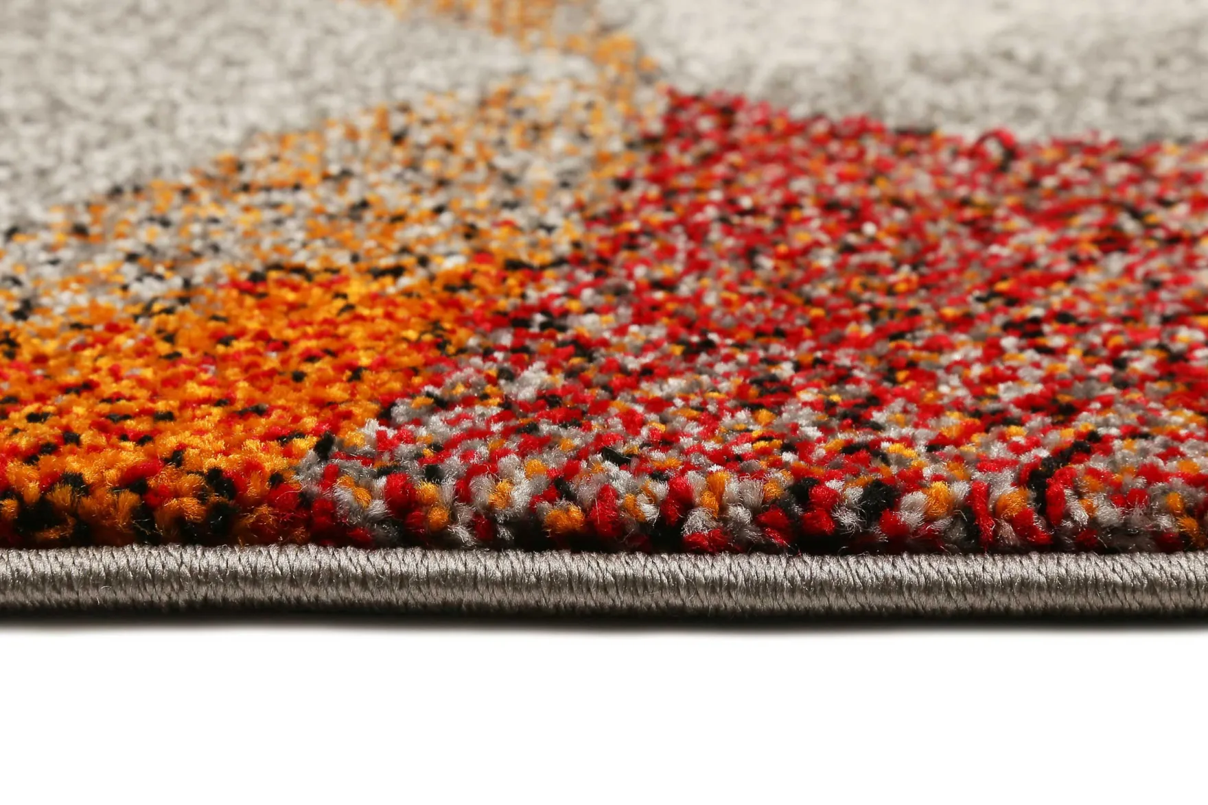 Esprit Teppich Rot Grau "Modernina"