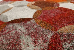 Esprit Teppich Rot Grau