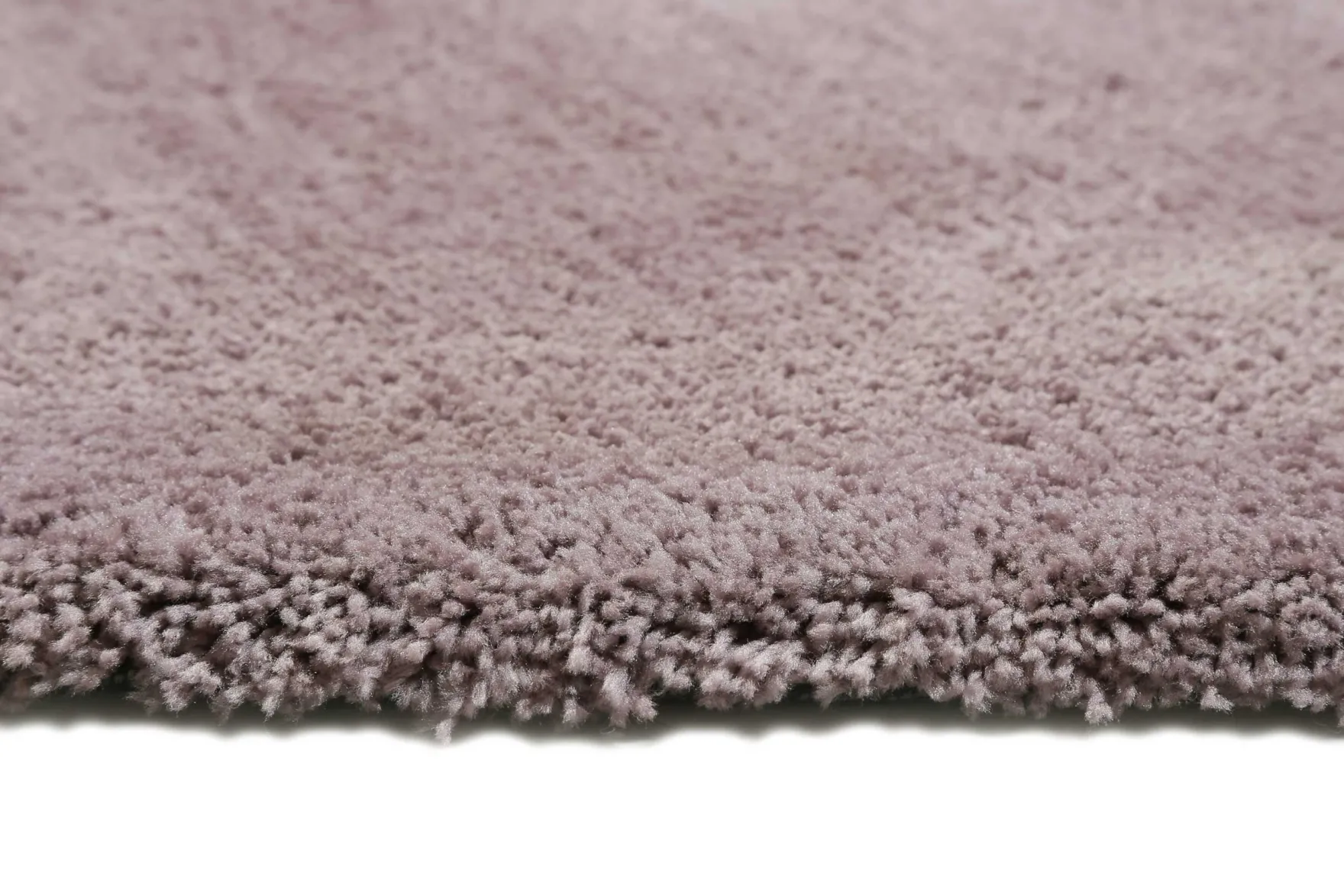 Esprit Teppich Rund Altrosa Flieder Hochflor "Relaxx"