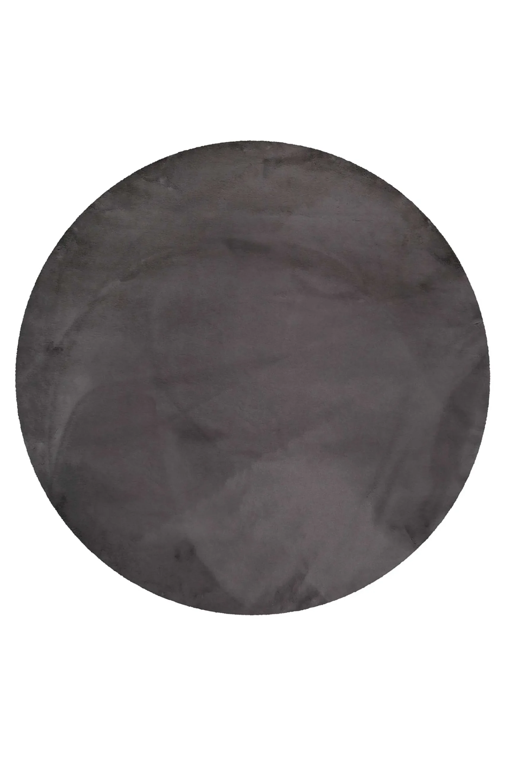 Esprit Teppich Rund Anthrazit und sehr flauschig Hochflor "Alice"