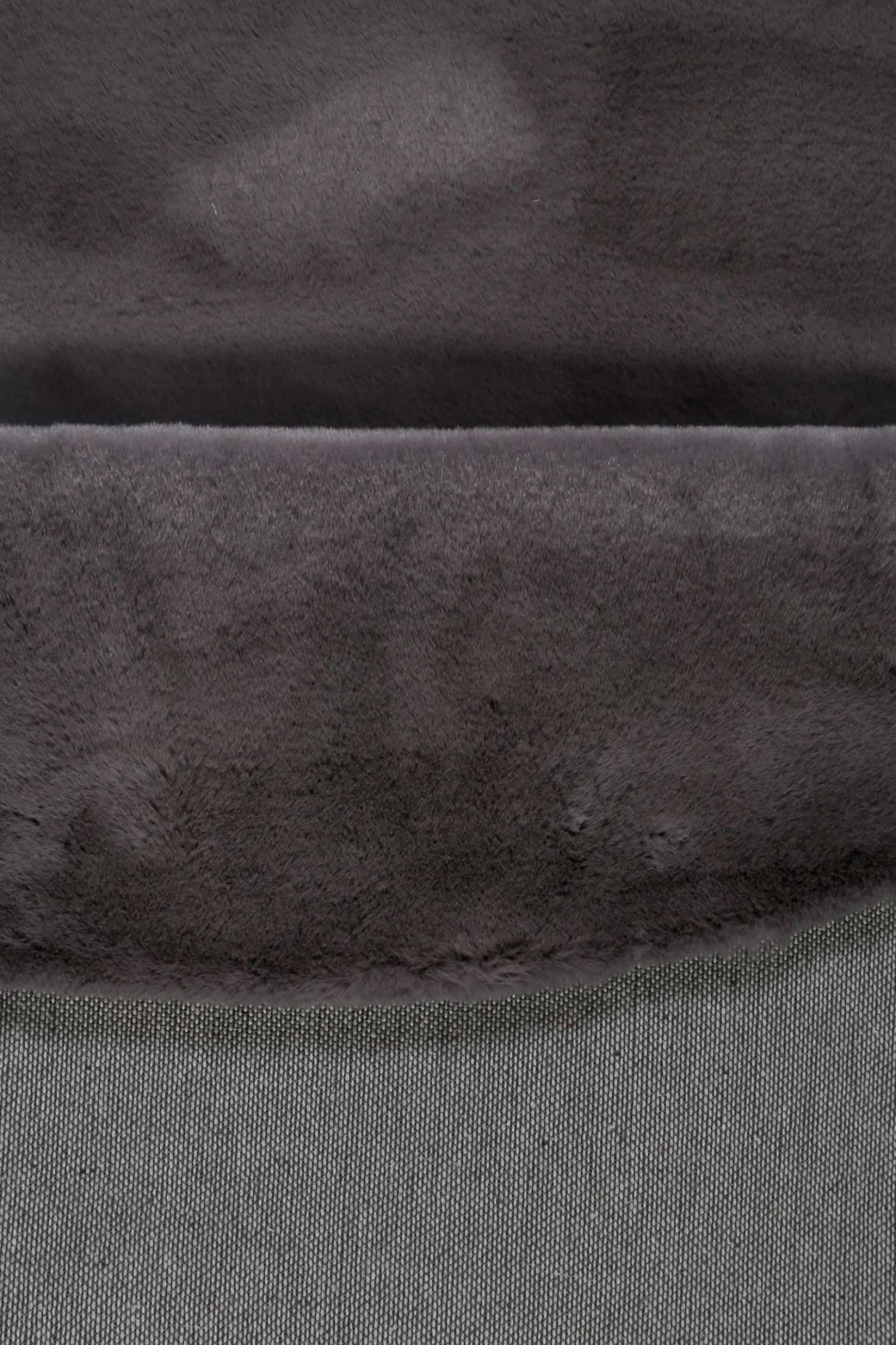 Esprit Teppich Rund Anthrazit und sehr flauschig Hochflor "Alice"