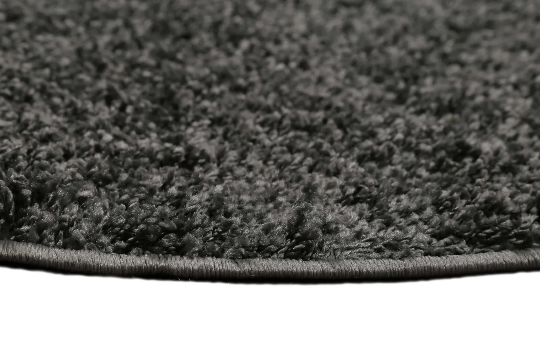 Esprit Teppich Rund Anthrazit Hochflor "#Whisper Shag"
