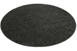 Esprit Teppich Rund Anthrazit Hochflor