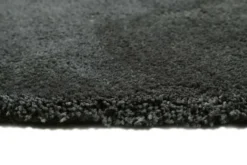 Esprit Teppich Rund Anthrazit Hochflor