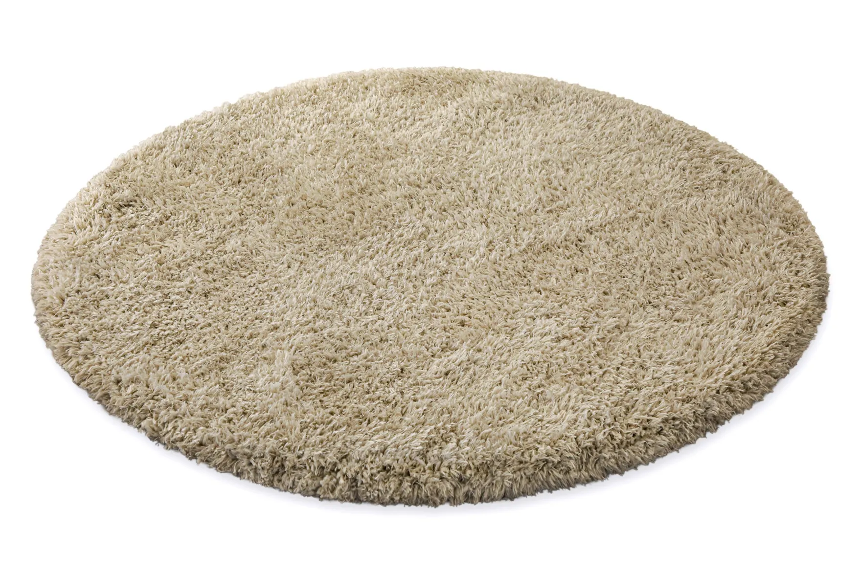 Esprit Teppich Rund Beige Sand weich soft & nachhaltig "Yogi"