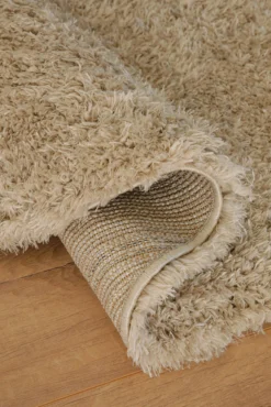 Esprit Teppich Rund Beige Sand weich soft & nachhaltig